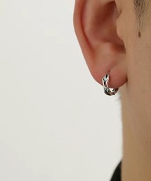 シルバー ゴールド フープピアス