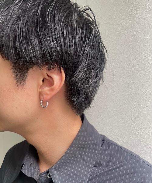 B.R.U(ブル)の「シルバー ゴールド フープピアス(ピアス(両耳用)・メンズ・その他2/その他1/シルバー/その他4/その他5/その他3/ゴールド・FREE)」の13枚目の写真