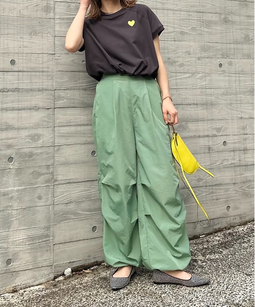 パラシュートパンツ　セブンテンバイミホカワヒト 2WAYパラシュートパンツ (ベージュ) - seventen