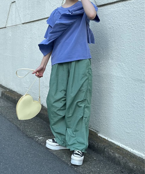 【alors】パンツ サム ブラウン 1 alors】パンツ サム ブラウン 1