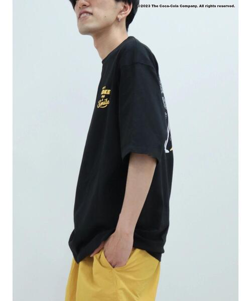 Coca Cola（コカコーラ）の「Coca-Cola「R」スマイルTEE（Tシャツ/カットソー・レディース・ブラック/ホワイト・M/L/XL）」の16枚目の写真