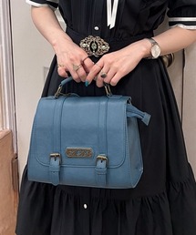 プレート付きミニサッチェル