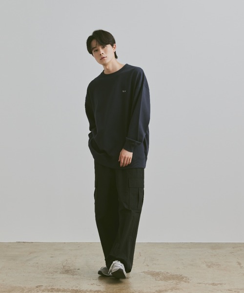 Loose flaner logo sweat / ルーズflanerロゴスウェット（スウェット）｜flaner（フラネ）