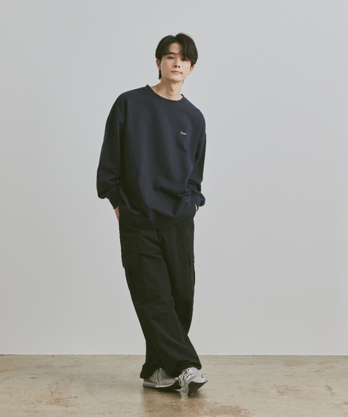 Loose flaner logo sweat / ルーズflanerロゴスウェット（スウェット）｜flaner（フラネ）