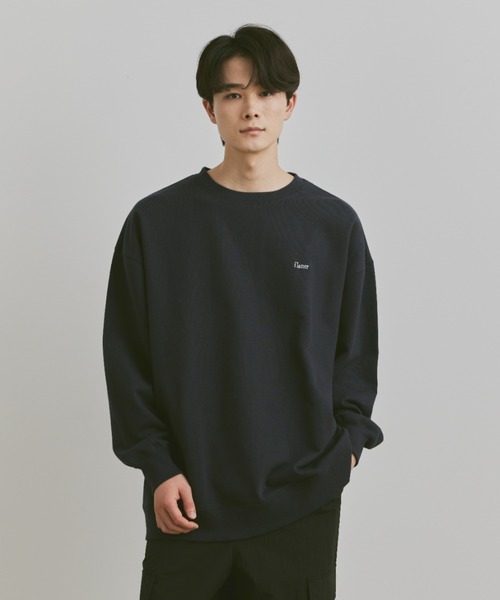 Loose flaner logo sweat / ルーズflanerロゴスウェット（スウェット）｜flaner（フラネ）