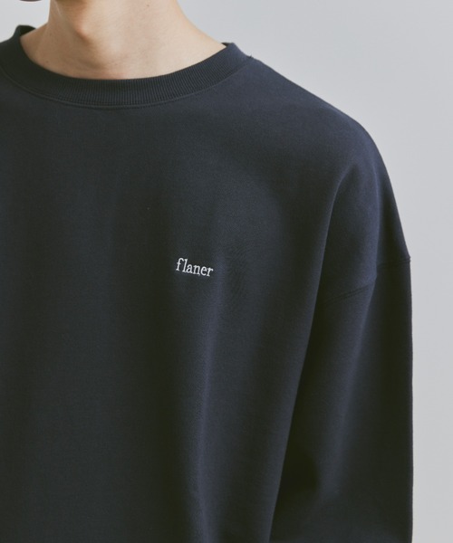 Loose flaner logo sweat / ルーズflanerロゴスウェット（スウェット）｜flaner（フラネ）