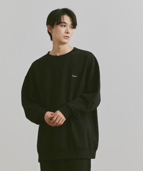 Loose flaner logo sweat / ルーズflanerロゴスウェット（スウェット）｜flaner（フラネ）