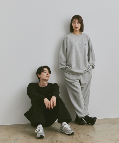 Loose flaner logo sweat / ルーズflanerロゴスウェット（スウェット）｜flaner（フラネ）