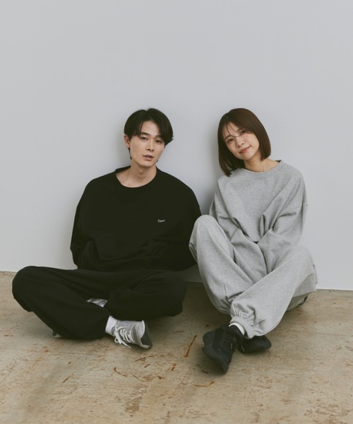 Loose flaner logo sweat / ルーズflanerロゴスウェット（スウェット）｜flaner（フラネ）