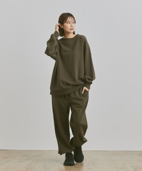 Loose flaner logo sweat / ルーズflanerロゴスウェット（スウェット）｜flaner（フラネ）
