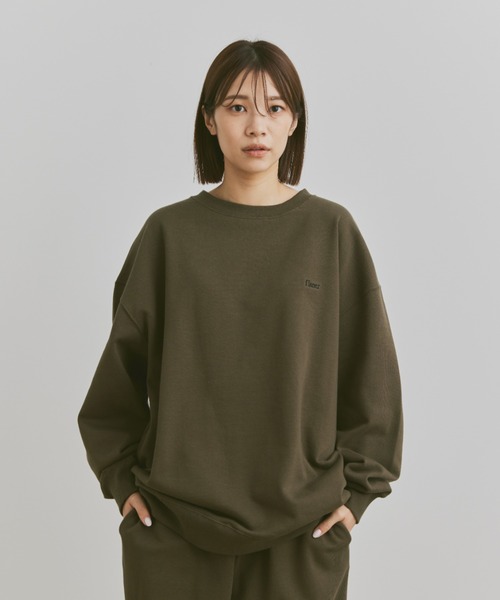 Loose flaner logo sweat / ルーズflanerロゴスウェット（スウェット）｜flaner（フラネ）