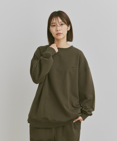 Loose flaner logo sweat / ルーズflanerロゴスウェット（スウェット）｜flaner（フラネ）