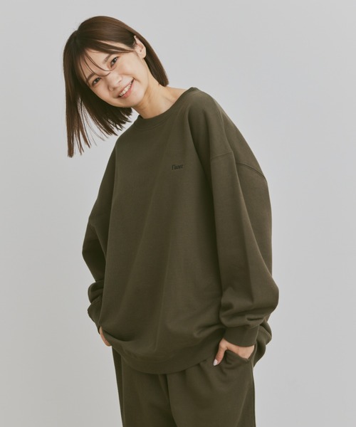 Loose flaner logo sweat / ルーズflanerロゴスウェット（スウェット）｜flaner（フラネ）