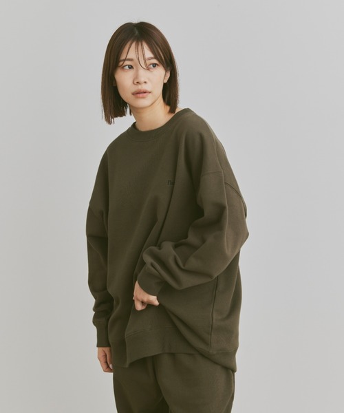 Loose flaner logo sweat / ルーズflanerロゴスウェット（スウェット）｜flaner（フラネ）