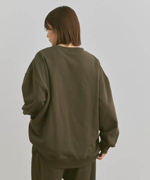 Loose flaner logo sweat / ルーズflanerロゴスウェット（スウェット）｜flaner（フラネ）