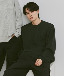 flaner | Loose jacquard knit / ルーズジャガードニット(ニット/セーター)