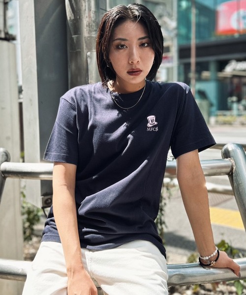 MFC STORE（エムエフシーストア）の「MFC STORE GENTLEMAN LOGO S/S TEE（Tシャツ/カットソー・メンズ・ホワイト/ブラック/ネイビー・S/M/L/XL/XXL）」の3枚目の写真