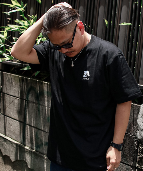 MFC STORE（エムエフシーストア）の「MFC STORE GENTLEMAN LOGO S/S TEE（Tシャツ/カットソー・メンズ・ホワイト/ブラック/ネイビー・S/M/L/XL/XXL）」の5枚目の写真