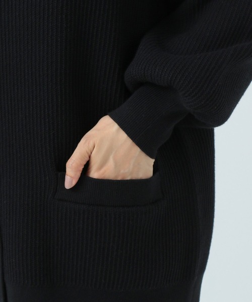 BAYFLOW（ベイフロー）の「柄編みVネックカーディガン（カーディガン/ボレロ・レディース・ブラック/ピンク/ブルー/ナチュラル・FREE）」の19枚目の写真