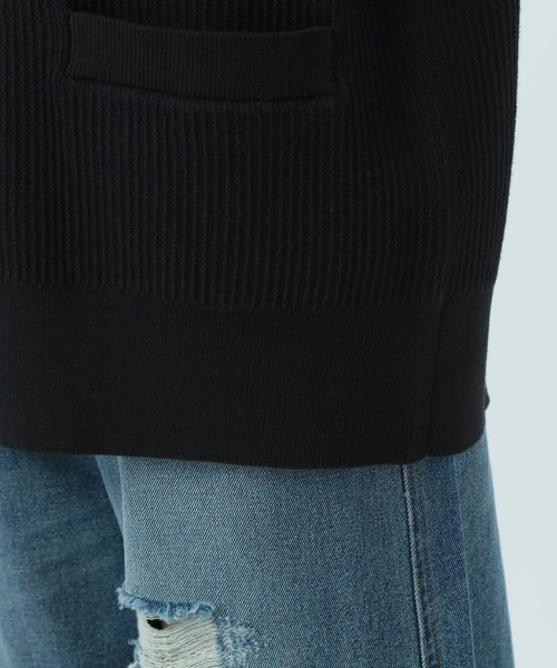 BAYFLOW（ベイフロー）の「柄編みVネックカーディガン（カーディガン/ボレロ・レディース・ブラック/ピンク/ブルー/ナチュラル・FREE）」の20枚目の写真