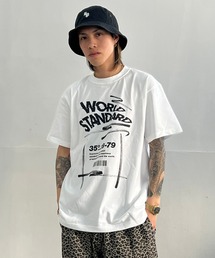 WORLD STANDARD/ワールドスタンダード ロゴプリント 半袖Tシャツ WSHT-003