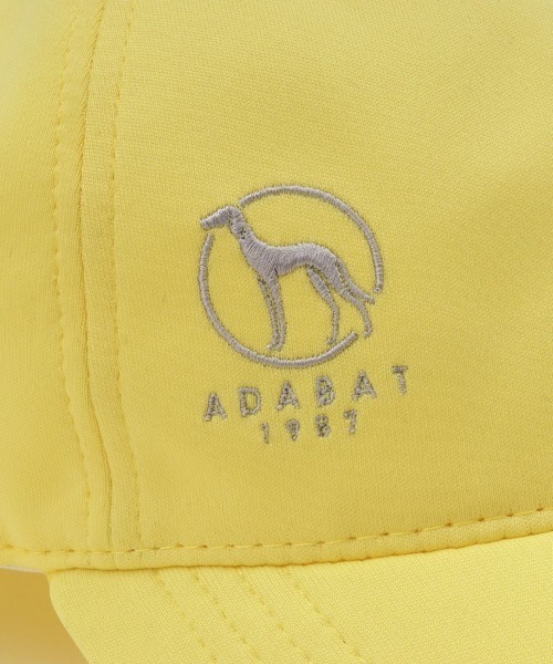 adabat（アダバット）の「◆メッセージロゴデザイン キャップ（キャップ・レディース・ダークネイビー/レモンイエロー/ホワイト・00）」の9枚目の写真