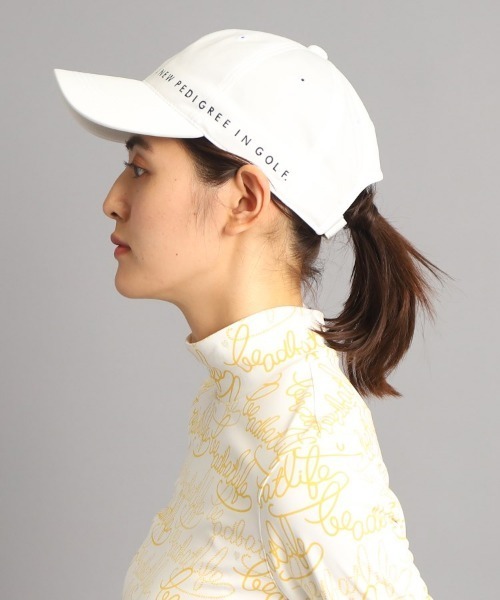 adabat（アダバット）の「◆メッセージロゴデザイン キャップ（キャップ・レディース・ダークネイビー/レモンイエロー/ホワイト・00）」の13枚目の写真