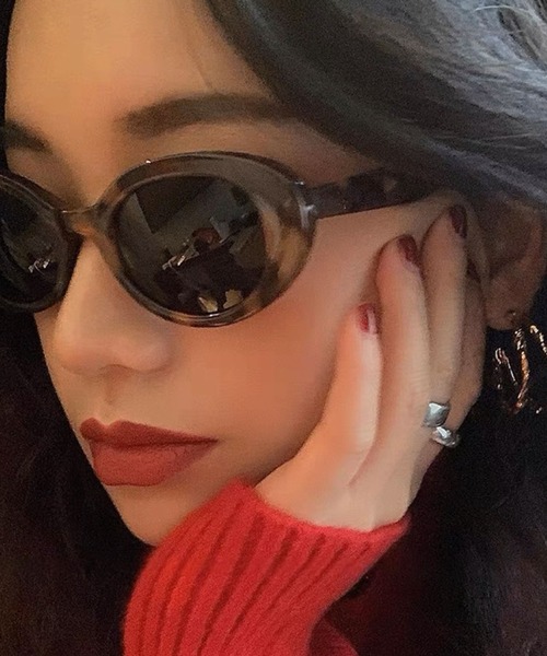 Theater code(シアターコード)の「▲cat eye sunglasses/キャットアイサングラス Y2K(サングラス・メンズ・ブラック/ブラウン・FREE)」の3枚目の写真