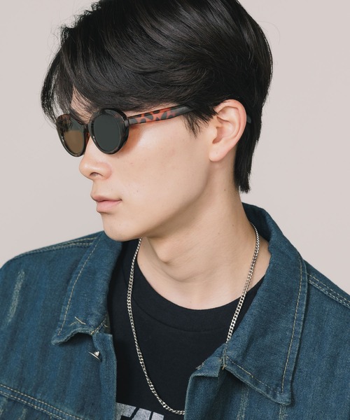 Theater code(シアターコード)の「▲cat eye sunglasses/キャットアイサングラス Y2K(サングラス・メンズ・ブラック/ブラウン・FREE)」の14枚目の写真