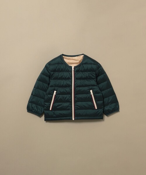 こども ビームス（コドモビームス）の「こども ビームス / インナーダウン ブルゾン 23（100～160cm）（ダウンジャケット/コート・キッズ・ダークグリーン/パープル・100/110/120/130/140/150/160）」の13枚目の写真