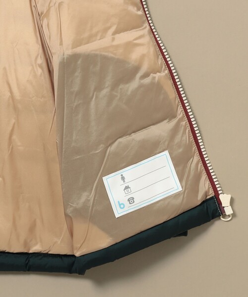 こども ビームス（コドモビームス）の「こども ビームス / インナーダウン ブルゾン 23（100～160cm）（ダウンジャケット/コート・キッズ・ダークグリーン/パープル・100/110/120/130/140/150/160）」の15枚目の写真