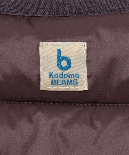こども ビームス（コドモビームス）の「こども ビームス / インナーダウン ブルゾン 23（100～160cm）（ダウンジャケット/コート・キッズ・ダークグリーン/パープル・100/110/120/130/140/150/160）」の20枚目の写真
