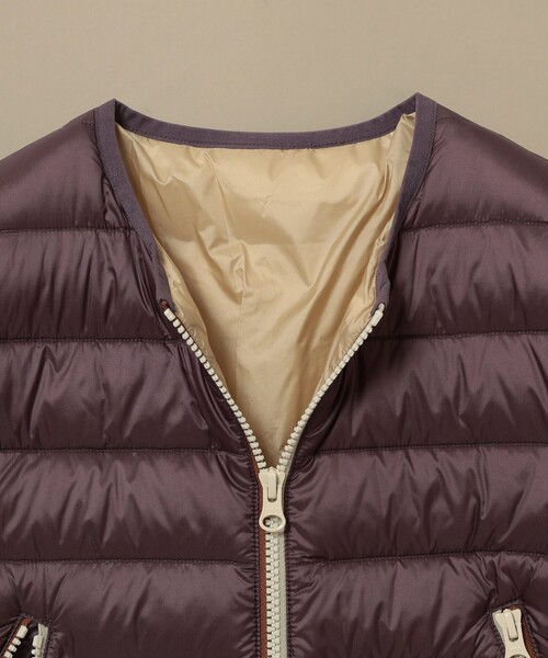 こども ビームス（コドモビームス）の「こども ビームス / インナーダウン ブルゾン 23（100～160cm）（ダウンジャケット/コート・キッズ・ダークグリーン/パープル・100/110/120/130/140/150/160）」の21枚目の写真