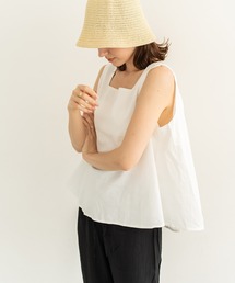 chocomee | バックリボンノースリーブ/ back ribbon no sleeve tops(Tシャツ/カットソー)