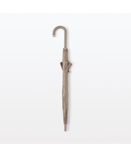 無印良品(ムジルシリョウヒン)の「しるしのつけられる 傘(長傘・レディース・ベージュ・60cm)」の6枚目の写真
