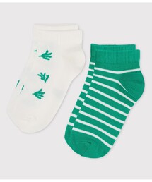 PETIT BATEAU（プチバトー）の「ソックス２枚組（ソックス/靴下）」