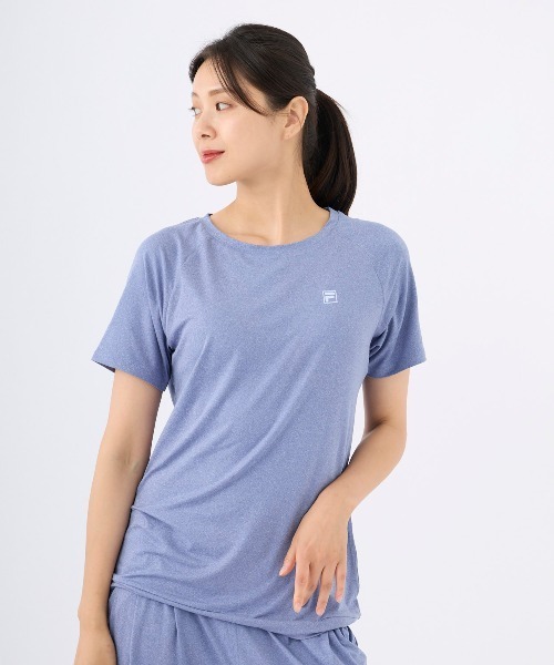 セール】【FILA:フィラ】レディースベア天竺Tシャツ ヨガ