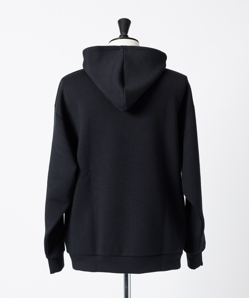 MYSELF ABAHOUSE（マイセルフアバハウス）の「ソフトクッション ダンボールニット プルオーバー パーカー（パーカー・メンズ・ブラック/グレイッシュベージュ/チャコールグレー/ダークグリーン/アイボリー・L/LL/M）」の13枚目の写真