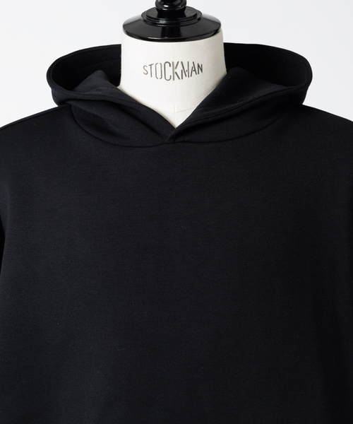 MYSELF ABAHOUSE（マイセルフアバハウス）の「ソフトクッション ダンボールニット プルオーバー パーカー（パーカー・メンズ・ブラック/グレイッシュベージュ/チャコールグレー/ダークグリーン/アイボリー・L/LL/M）」の15枚目の写真