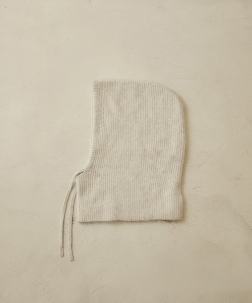 SALON adam et rope'（サロン アダム エ ロペ）の「フォックスウールバラクラバ（ストール/ショール・レディース・ラベンダー/レッド系その他3/イエロー/キナリ・FREE）」の3枚目の写真