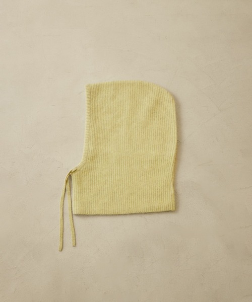 SALON adam et rope'（サロン アダム エ ロペ）の「フォックスウールバラクラバ（ストール/ショール・レディース・ラベンダー/レッド系その他3/イエロー/キナリ・FREE）」の13枚目の写真