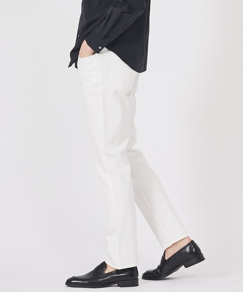 ABAHOUSE GRAY(アバハウスグレイ)の「【ハイパーストレッチ】5ポケット イージーパンツ(その他パンツ・メンズ・ネイビー/ブラック/チャコールグレー/ライトグレー/グレイッシュベージュ/モカ/グレイッシュブルー/ホワイト・46/50/48)」の2枚目の写真