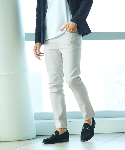 【ハイパーストレッチ】5ポケット イージーパンツ（その他パンツ）｜ABAHOUSE GRAY（アバハウスグレイ）
