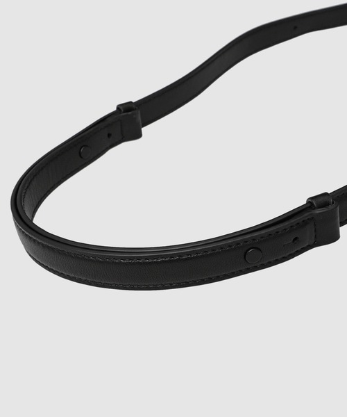 Maison Margiela(メゾンマルジェラ)の「GLAM SLAM FLAT POCKET(ショルダーバッグ・メンズ・ブラック・FREE)」の3枚目の写真