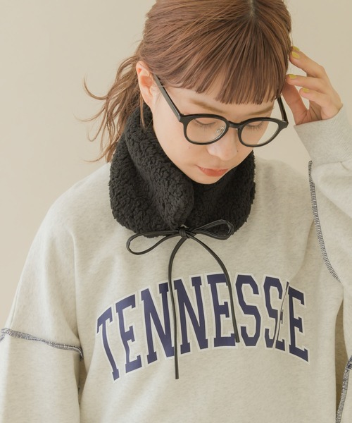 SMELLY（スメリー）の「ストラップボアイヤーマフ（イヤーマフ・レディース・ベージュ/ブラック・FREE）」の15枚目の写真