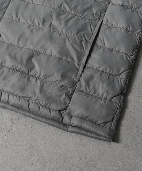 ZIP FIVE（ジップファイブ）の「【ZIP FIVE】 キルト Vネック インナー 中綿 ダウン ベスト 【撥水加工】（ダウンベスト・メンズ・ダークグレー/ネイビー/ブラック・LARGE/X-LARGE/MEDIUM）」の18枚目の写真