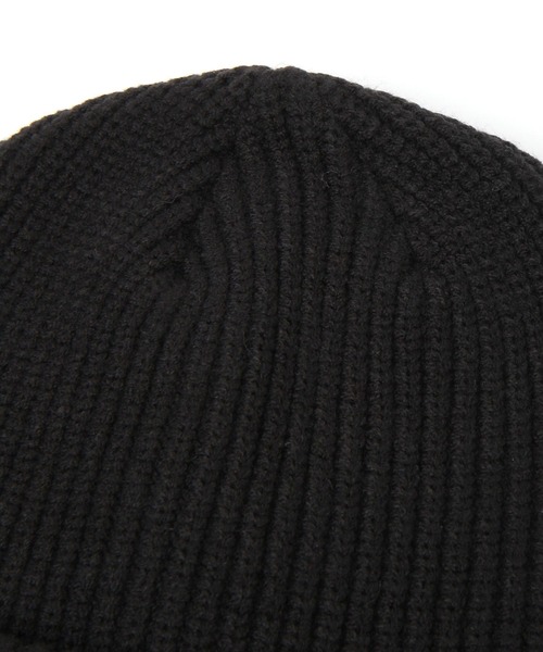 niko and...（ニコアンド）の「ワンポイントニットワッチ（ニットキャップ/ビーニー・メンズ・ブラック/パープル/オレンジ/グレー/グリーン/ホワイト・FREE）」の8枚目の写真