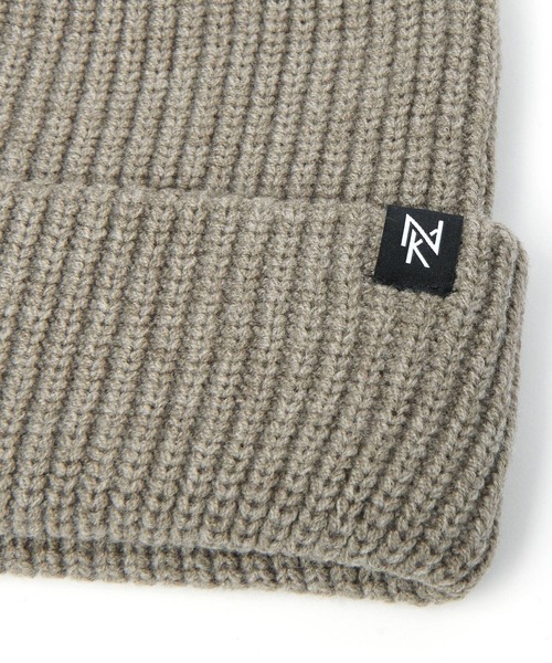 niko and...（ニコアンド）の「ワンポイントニットワッチ（ニットキャップ/ビーニー・メンズ・ブラック/パープル/オレンジ/グレー/グリーン/ホワイト・FREE）」の10枚目の写真