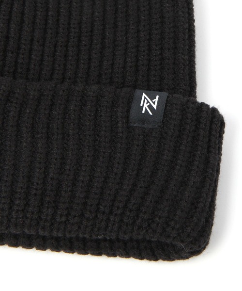 niko and...（ニコアンド）の「ワンポイントニットワッチ（ニットキャップ/ビーニー・メンズ・ブラック/パープル/オレンジ/グレー/グリーン/ホワイト・FREE）」の11枚目の写真