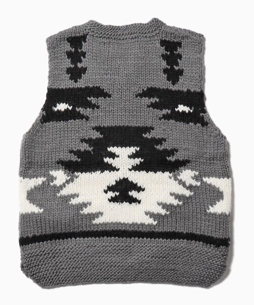 ADAWAS カウチン ベスト グレー